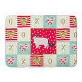 Caroline'S Treasures Ragamuffin #1 Cat Love Machine Washable Memory Foam Mat Doormats, Multicolor