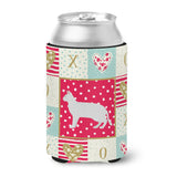 Caroline'S Treasures Ck5692Cc Russian White Black #2 Cat Love Can Or Bottle Hugger Cold-Beverage-Koozies, Multicolor