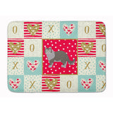 Caroline'S Treasures Siberian Forest #1 Cat Love Machine Washable Memory Foam Mat Doormats, Multicolor