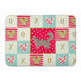 Caroline'S Treasures Somali #2 Cat Love Machine Washable Memory Foam Mat Doormats, Multicolor