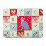 Caroline'S Treasures American Polydactyl #2 Cat Love Machine Washable Memory Foam Mat Doormats, Multicolor