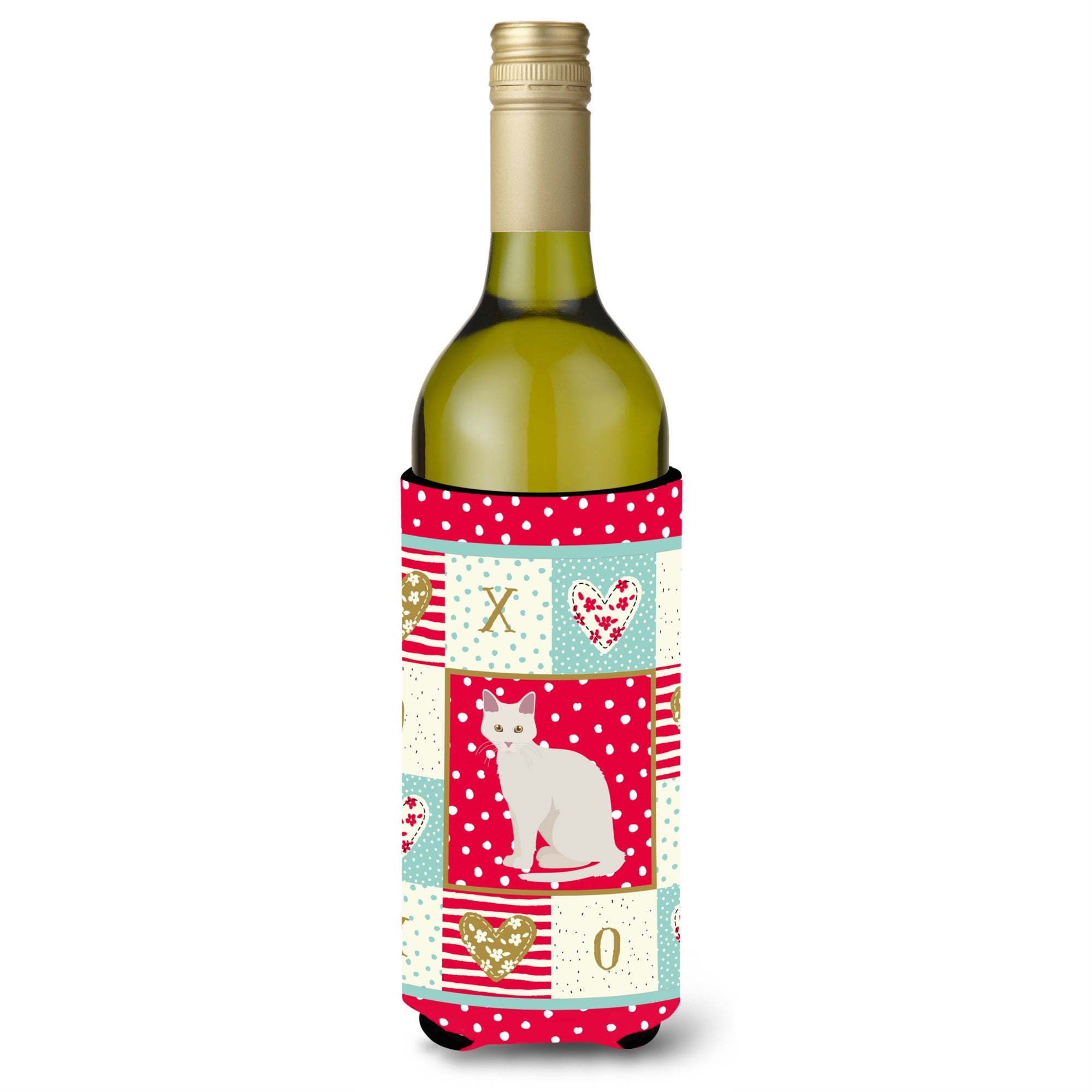 Aphrodite Giant Cat Love Wine Bottle Hugger Ck5738Literk