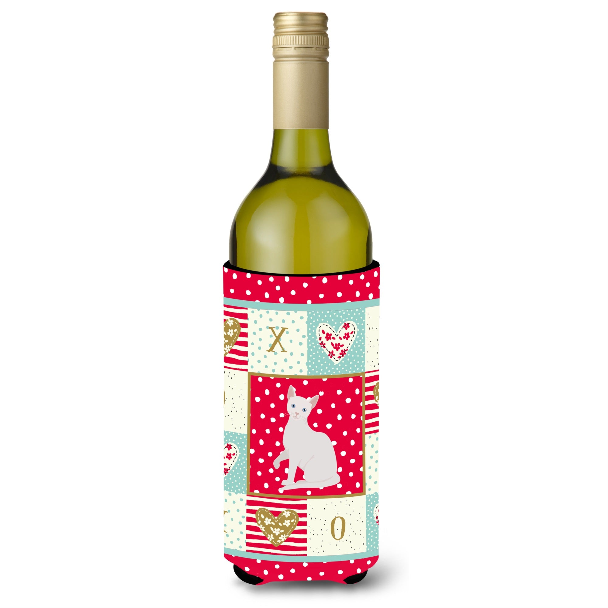 Arabian Mau Cat Love Wine Bottle Hugger Ck5739Literk