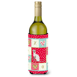Siamese Modern Cat Love Wine Bottle Hugger Ck5786Literk