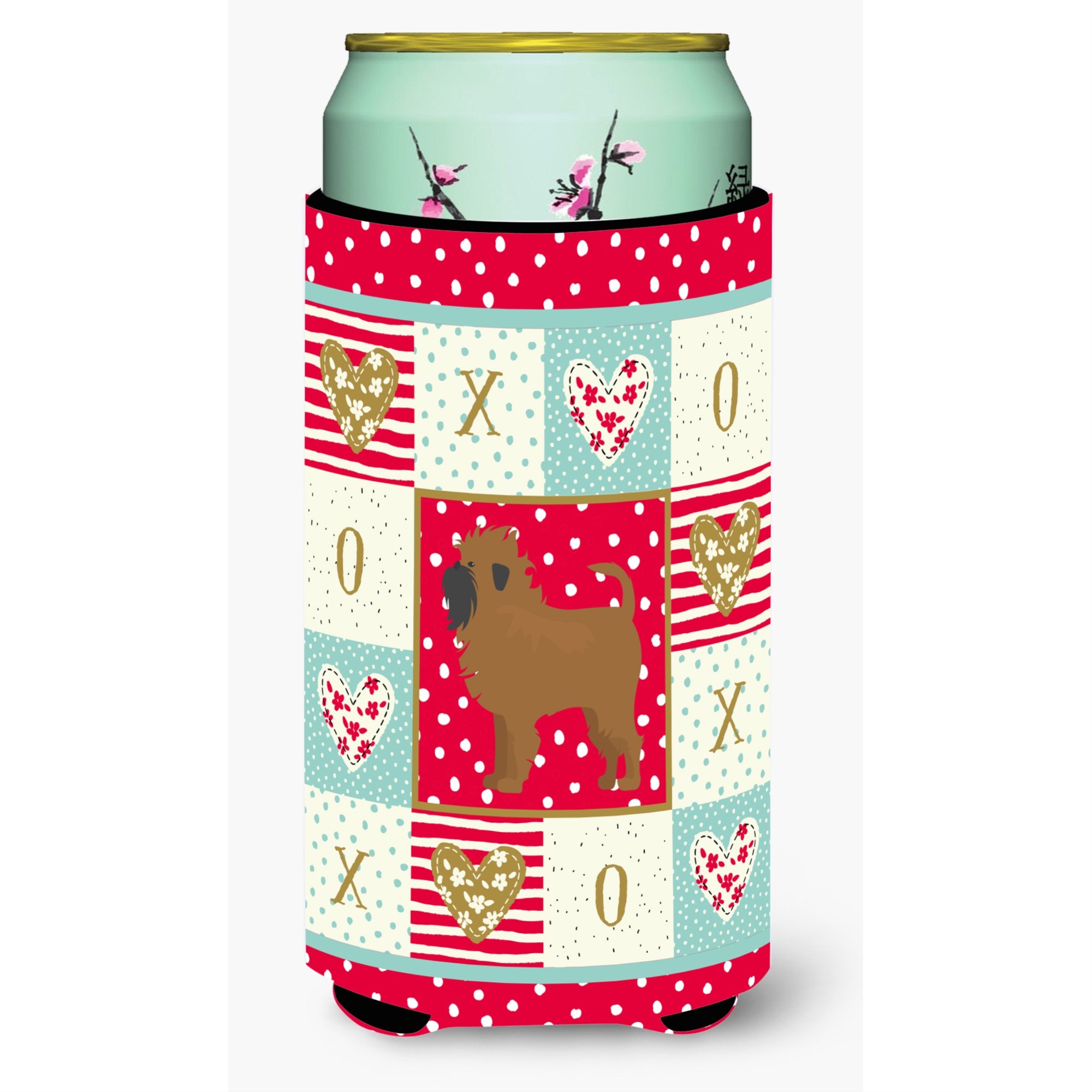Affenpinscher #1 Love Tall Boy Beverage Hugger Ck5806Tbc