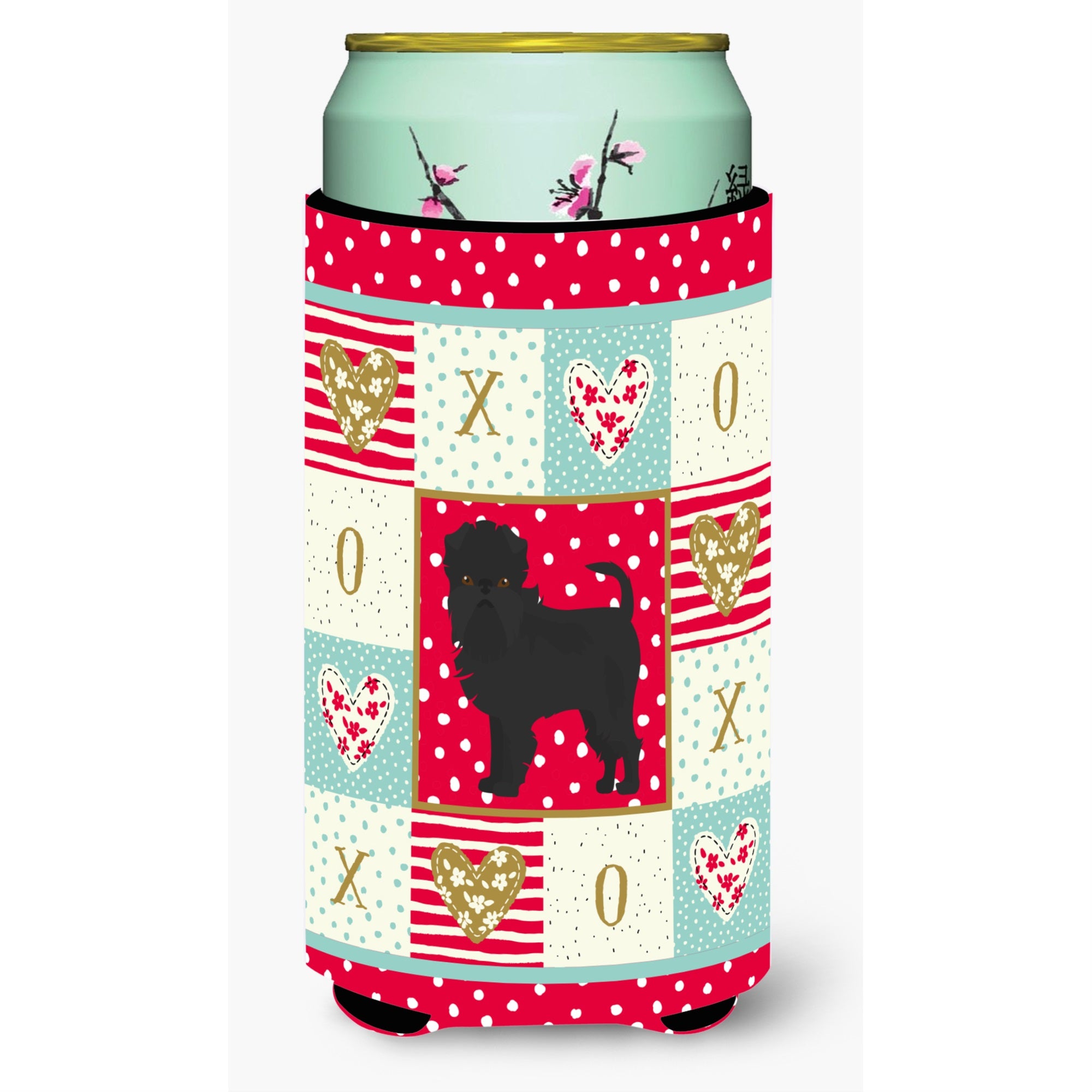 Affenpinscher #2 Love Tall Boy Beverage Hugger Ck5807Tbc
