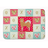 Caroline'S Treasures Elo Dog #1 Love Machine Washable Memory Foam Mat Doormats, Multicolor