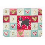 Caroline'S Treasures Elo Dog #2 Love Machine Washable Memory Foam Mat Doormats, Multicolor