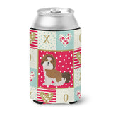 Caroline'S Treasures Ck5844Cc Imperial Shih Tzu Puppy Cut Love Can Or Bottle Hugger Cold-Beverage-Koozies, Multicolor