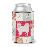 Caroline'S Treasures Ck5847Cc Italian Spitz Love Can Or Bottle Hugger Cold-Beverage-Koozies, Multicolor