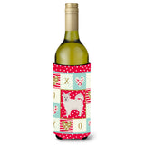 Italian Spitz Love Wine Bottle Hugger Ck5847Literk
