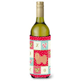 Lhasa Apso #1 Love Wine Bottle Hugger Ck5856Literk
