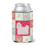 Caroline'S Treasures Ck5861Cc Maltese Love Can Or Bottle Hugger Cold-Beverage-Koozies, Multicolor