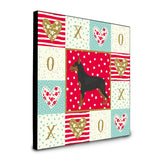 Miniature Pinscher Love Artwork Wall Panel Ck5867Up88