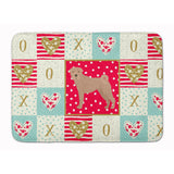 Caroline'S Treasures Shar Pei #2 Love Machine Washable Memory Foam Mat Doormats, Multicolor