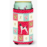 Toy Fox Terrier Love Tall Boy Beverage Hugger Ck5899Tbc