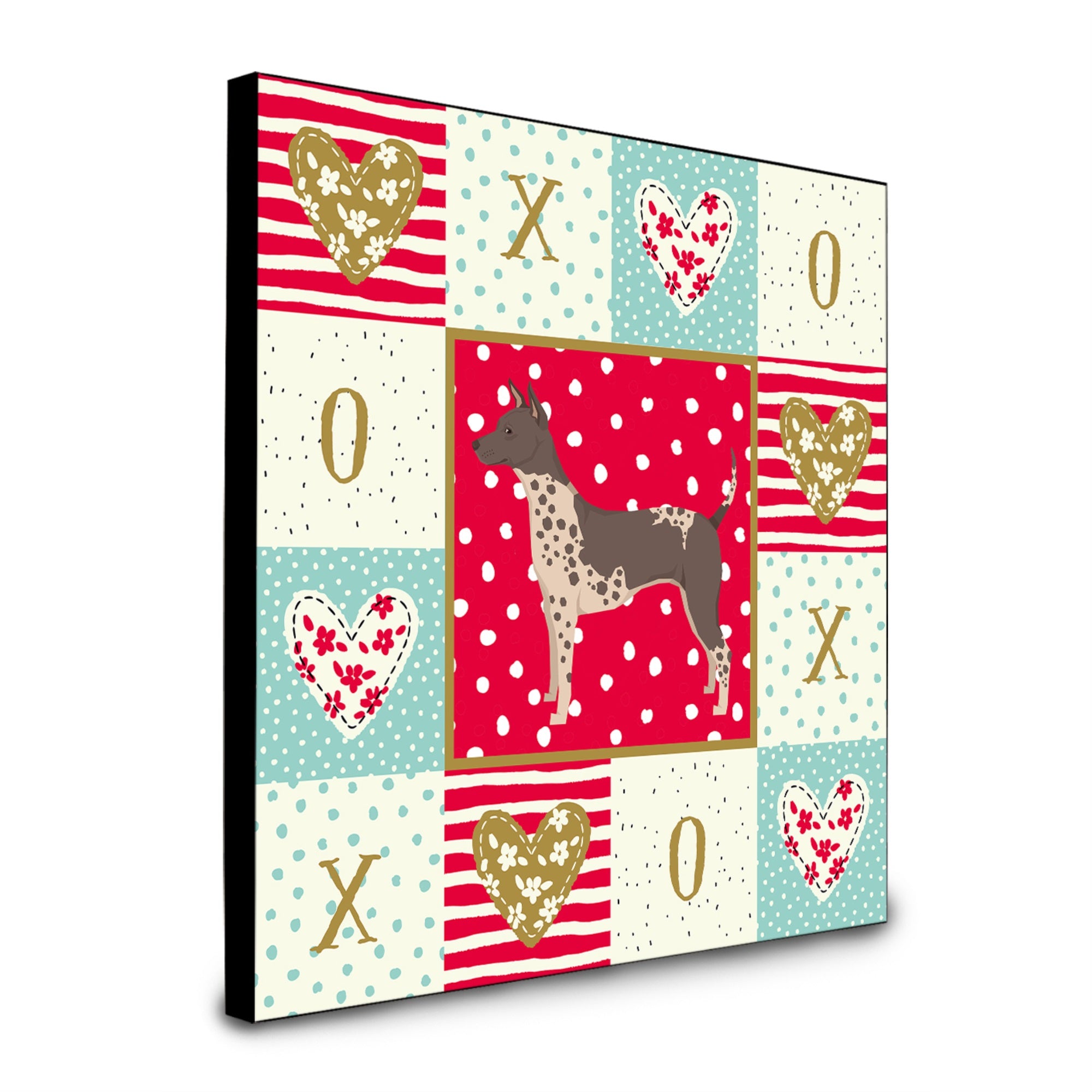 American Hairless Terrier Love Artwork Wall Panel Ck5904Up88