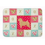 Caroline'S Treasures Norwich Terrier Love Machine Washable Memory Foam Mat Doormats, Multicolor