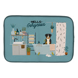 Caroline'S Treasures Ck7465Ddm Appenzeller Sennenhund In Bathtub Dish-Drying-Mats, 14 X 21, Multicolor