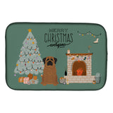 Caroline'S Treasures Ck7578Ddm Brindle Mastiff Christmas Everyone Dish-Drying-Mats, 14 X 21, Multicolor
