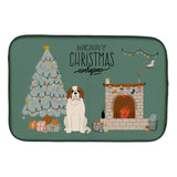 Caroline'S Treasures Ck7598Ddm Saint Bernard Christmas Everyone Dish-Drying-Mats, 14 X 21, Multicolor