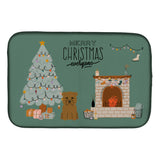 Caroline'S Treasures Ck7623Ddm Tan Glen Of Imal Christmas Everyone Dish-Drying-Mats, 14 X 21, Multicolor
