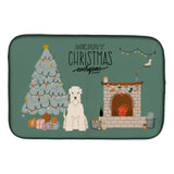Caroline'S Treasures Soft Coated Wheaten Terrier Christmas Everyone Dish-Drying-Mats, 14 X 21, Multicolor