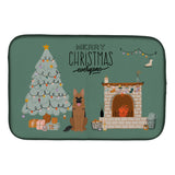 Caroline'S Treasures Ck7630Ddm German Shepherd Christmas Everyone Dish-Drying-Mats, 14 X 21, Multicolor