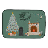 Caroline'S Treasures Ck7634Ddm Black Poodle Christmas Everyone Dish-Drying-Mats, 14 X 21, Multicolor