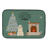 Caroline'S Treasures Ck7657Ddm Buff Cocker Spaniel Christmas Everyone Dish-Drying-Mats, 14 X 21, Multicolor