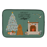 Caroline'S Treasures Ck7658Ddm Red Cocker Spaniel Christmas Everyone Dish-Drying-Mats, 14 X 21, Multicolor