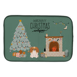 Caroline'S Treasures Red White Pekingese Christmas Everyone Dish-Drying-Mats, 14 X 21, Multicolor