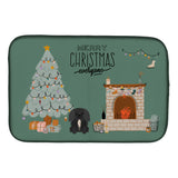 Caroline'S Treasures Ck7670Ddm Black Pekingese Christmas Everyone Dish-Drying-Mats, 14 X 21, Multicolor