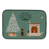 Caroline'S Treasures Ck7672Ddm English Toy Terrier Christmas Everyone Dish-Drying-Mats, 14 X 21, Multicolor