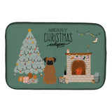 Caroline'S Treasures Ck7680Ddm Brindle Boxer Christmas Everyone Dish-Drying-Mats, 14 X 21, Multicolor