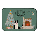 Caroline'S Treasures Black White Border Collie Christmas Everyone Dish-Drying-Mats, 14 X 21, Multicolor