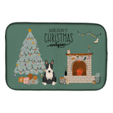 Caroline'S Treasures Black White Bull Terrier Christmas Everyone Dish-Drying-Mats, 14 X 21, Multicolor