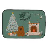 Caroline'S Treasures Ck7705Ddm Red Chow Christmas Everyone Dish-Drying-Mats, 14 X 21, Multicolor