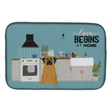 Caroline'S Treasures Ck7722Ddm Mastiff Kitchen Scene Dish-Drying-Mats, 14 X 21, Multicolor