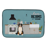 Caroline'S Treasures Ck7740Ddm Bernese Mountain Dog Kitchen Scene Dish-Drying-Mats, 14 X 21, Multicolor