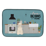 Caroline'S Treasures Soft Coated Wheaten Terrier Kitchen Scene Dish-Drying-Mats, 14 X 21, Multicolor