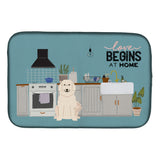 Caroline'S Treasures Ck7787Ddm Pyrenese Kitchen Scene Dish-Drying-Mats, 14 X 21, Multicolor