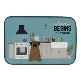 Caroline'S Treasures Ck7788Ddm Bullmastiff Kitchen Scene Dish-Drying-Mats, 14 X 21, Multicolor