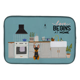 Caroline'S Treasures Ck7813Ddm English Toy Terrier Kitchen Scene Dish-Drying-Mats, 14 X 21, Multicolor