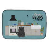 Caroline'S Treasures Ck7847Ddm Black Chow Kitchen Scene Dish-Drying-Mats, 14 X 21, Multicolor