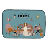 Caroline'S Treasures Ck7868Ddm Borzoi Sweet Home Dish-Drying-Mats, 14 X 21, Multicolor