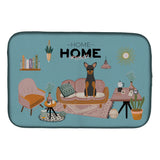 Caroline'S Treasures Ck7873Ddm Manchester Terrier Sweet Home Dish-Drying-Mats, 14 X 21, Multicolor