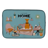 Caroline'S Treasures Ck7886Ddm Airedale Sweet Home Dish-Drying-Mats, 14 X 21, Multicolor