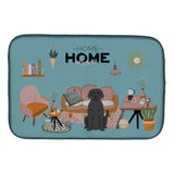Caroline'S Treasures Ck7902Ddm Black Labrador Sweet Home Dish-Drying-Mats, 14 X 21, Multicolor