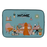 Caroline'S Treasures Ck7909Ddm Irish Setter Sweet Home Dish-Drying-Mats, 14 X 21, Multicolor
